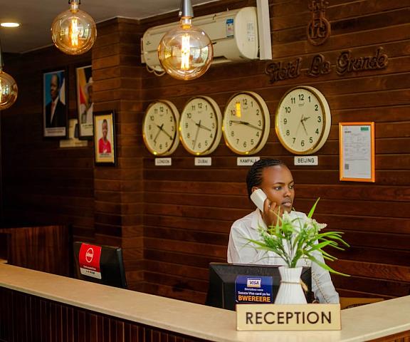 Hotel La Grande null Kampala Reception