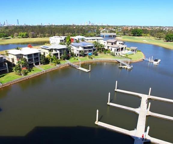 Signature Waterfront Apartments Queensland Merrimac Aerial View