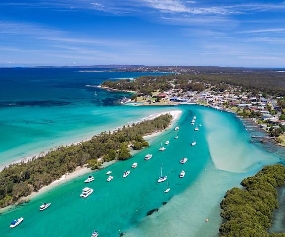 Jervis Bay Motel New South Wales Huskisson Aerial View
