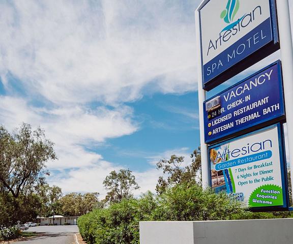 Artesian Spa Motel New South Wales Moree Entrance