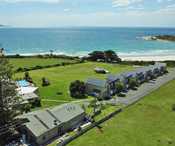Diamond Island Resort & Bicheno Penguin Show Tasmania Bicheno Aerial View