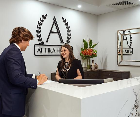 Attika Hotel Western Australia Perth Reception