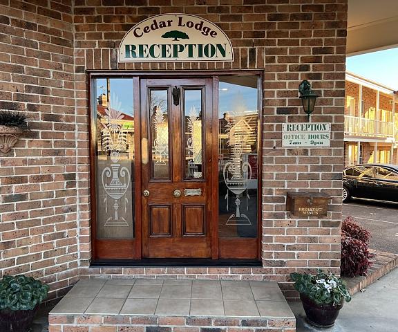 Cedar Lodge Motel New South Wales Armidale Entrance