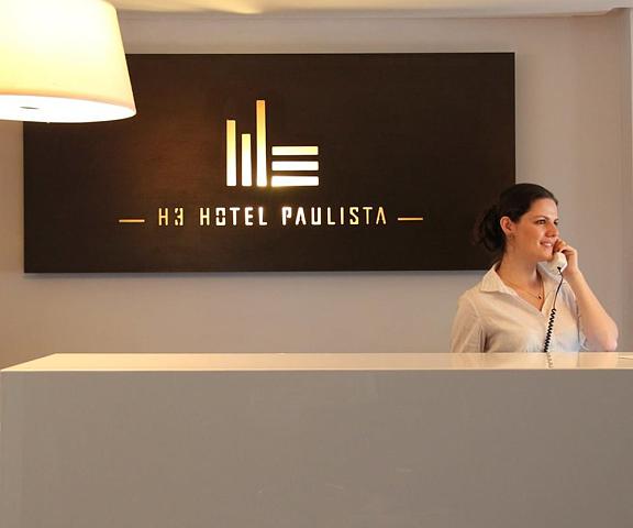 H3 Hotel Paulista Sao Paulo (state) Sao Paulo Reception