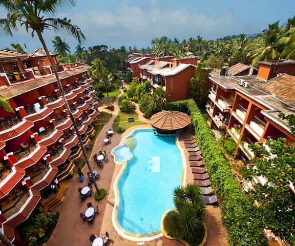 The Baga Marina Beach Resort Goa Goa Aerial View