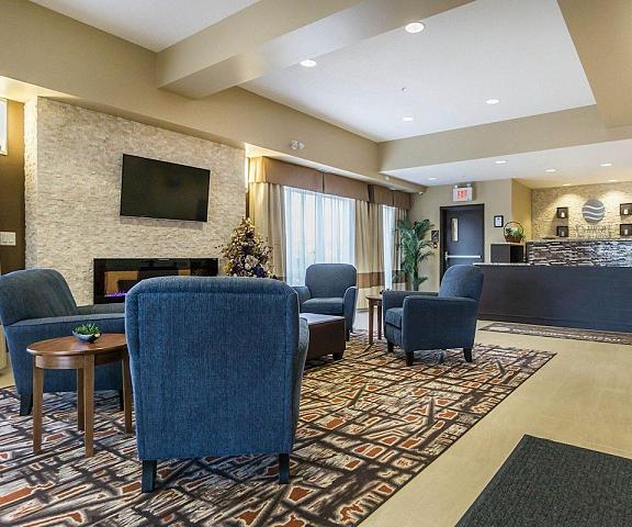 Comfort Inn & Suites Edmonton International Airport Alberta Nisku Lobby