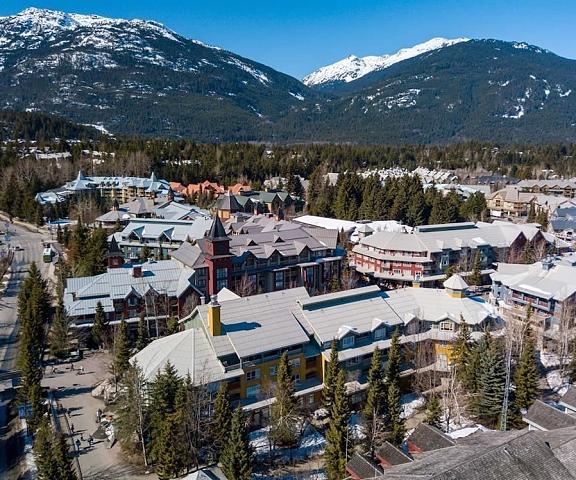 Whistler Blackcomb VR at Town Plaza British Columbia Whistler Aerial View