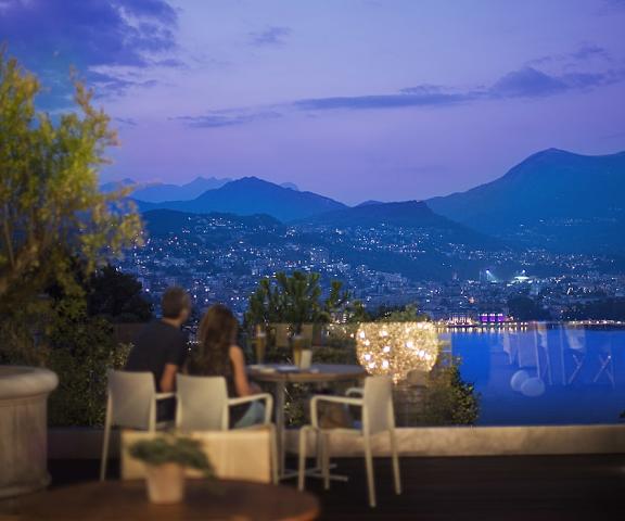 The View Lugano Canton of Ticino Paradiso View from Property
