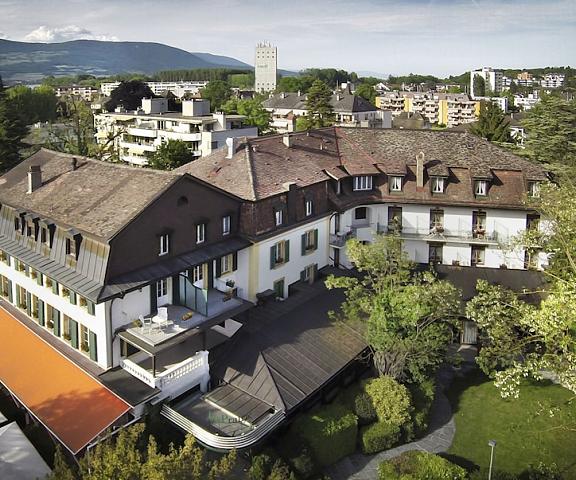 Hôtel La Prairie, Swiss Bike Hotels Canton of Vaud Yverdon-les-Bains Aerial View