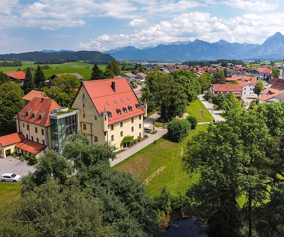 Schloss zu Hopferau Bavaria Hopferau Aerial View