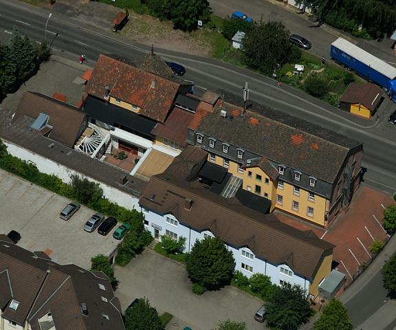 Hotel Gerber Bavaria Hoesbach Aerial View