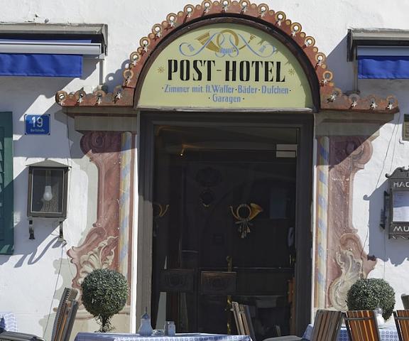 Hotel Alte Post Bavaria Oberammergau Entrance