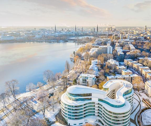 The Fontenay Hamburg Hamburg Aerial View