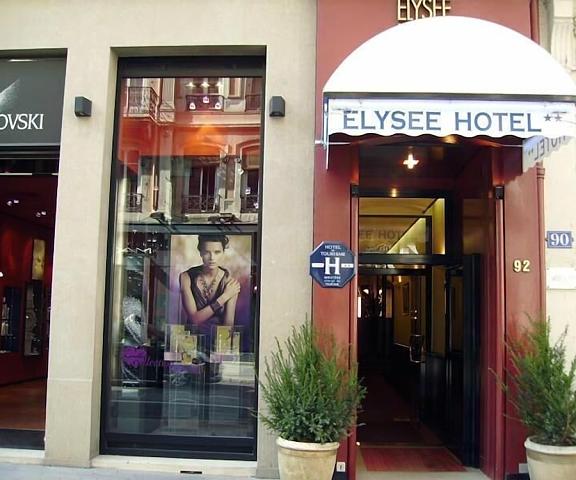 Hôtel Elysée Auvergne-Rhone-Alpes Lyon Entrance
