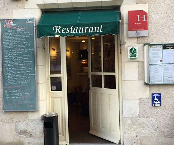 Hôtel-Restaurant Le Monarque Centre - Loire Valley Blois Entrance