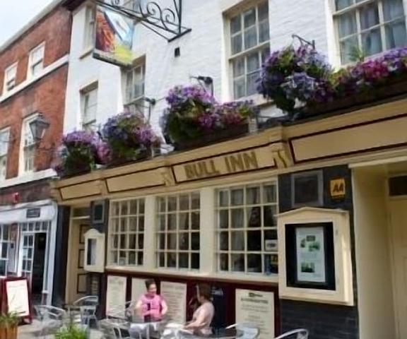 The Bull Inn England Shrewsbury Facade