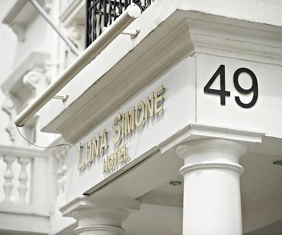Luna Simone Hotel England London Exterior Detail