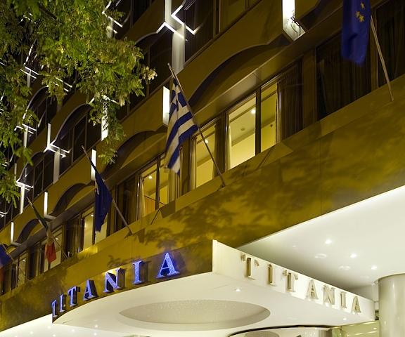 Titania Hotel Attica Athens Entrance