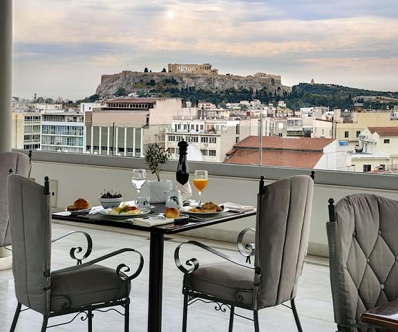 Titania Hotel Attica Athens Porch