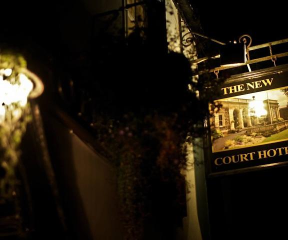 The New Court Inn Wales Usk Exterior Detail