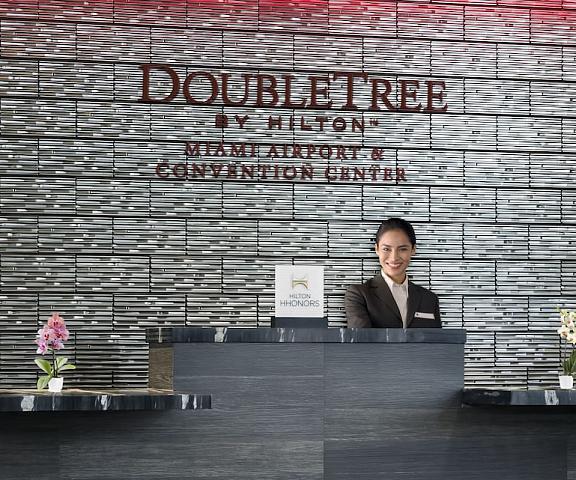 DoubleTree by Hilton Hotel Miami Airport & Convention Center Florida Miami Reception