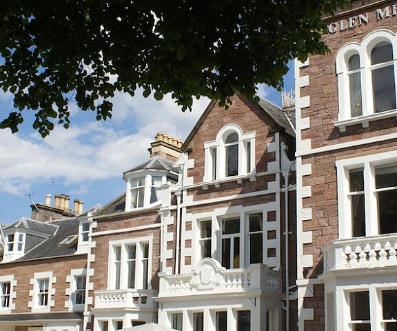 The Glen Mhor Hotel and Uile-bheist Brewery & Distillery Scotland Inverness Exterior Detail