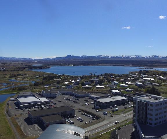 Icelandic Apartments Southern Peninsula Kopavogur Aerial View