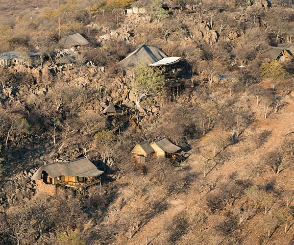 Ongava Lodge Kunene Okaukuejo Aerial View