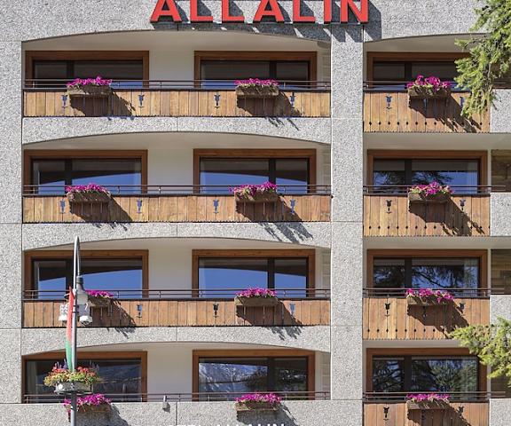 Swiss Alpine Hotel Allalin Valais Zermatt Facade