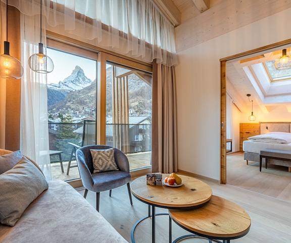 Resort La Ginabelle Valais Zermatt View from Property