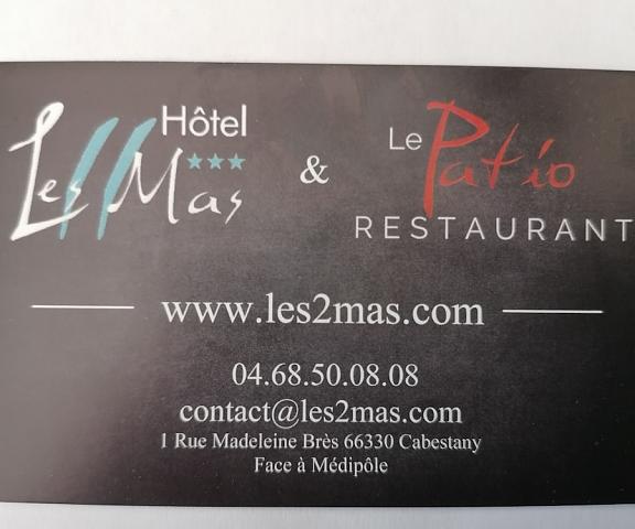 Logis Hotel Restaurant Les II Mas Occitanie Cabestany Reception