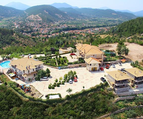 Thermios Apollon Hotel West Greece Thermo Aerial View
