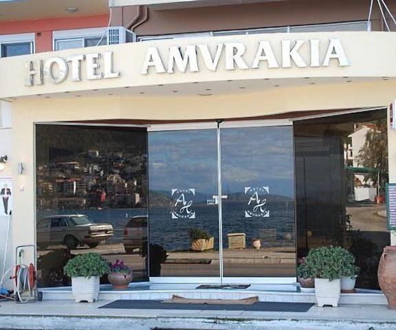 Amvrakia Hotel West Greece Amfilochia Entrance