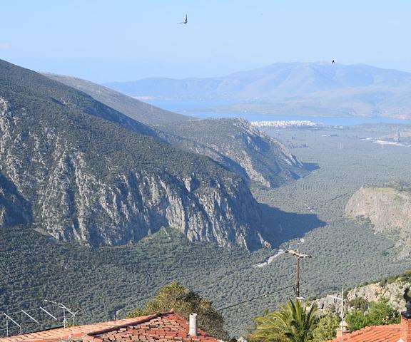 Kastalia Boutique Hotel Central Greece Delphi View from Property