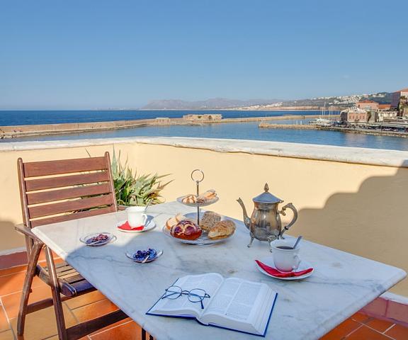 Casa Leone Hotel Crete Island Chania Terrace