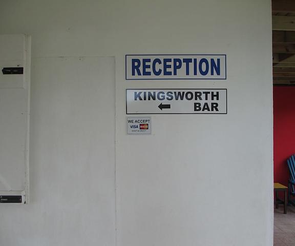 Kingsworth Bed and Breakfast Saint Andrew Kingston Reception