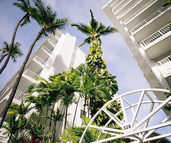 Oasis Hotel Waikiki Hawaii Honolulu Exterior Detail