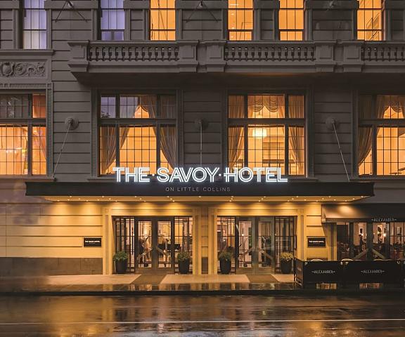 The Savoy Hotel on Little Collins Melbourne Victoria Melbourne Exterior Detail