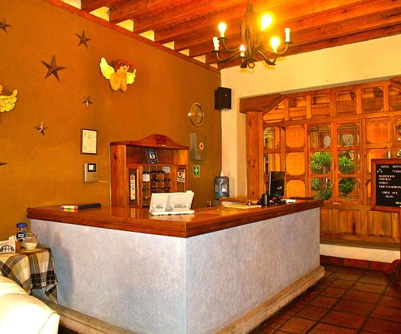 Hotel Refugio del Angel Michoacan Patzcuaro Reception