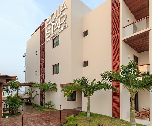 Aquastar Hotel & Apartments Quintana Roo Mahahual Exterior Detail