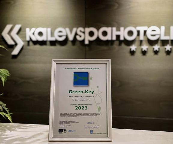 Kalev Spa Hotel & Waterpark Harju County Tallinn Reception