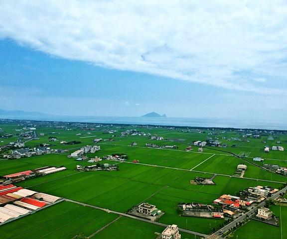 Tsaiyu B&B Yilan County Zhuangwei Aerial View