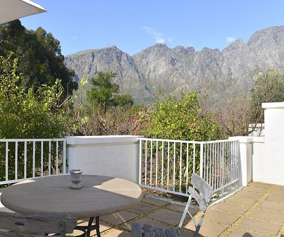 Holden Manz Country House Western Cape Franschhoek Terrace