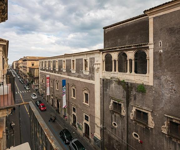 Terrazza Santa Chiara Sicily Catania City View from Property