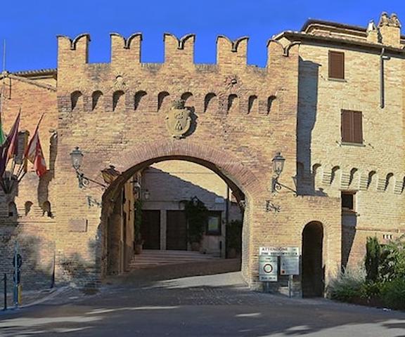 Palazzo Meraviglia - Albergo Diffuso Marche Corinaldo Exterior Detail