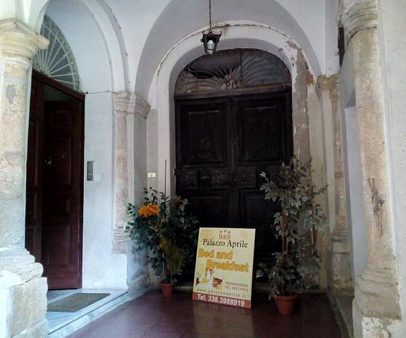 Palazzo Aprile Sicily Caltagirone Entrance