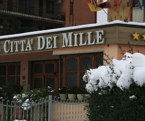 Hotel Città Dei Mille Lombardy Bergamo Exterior Detail