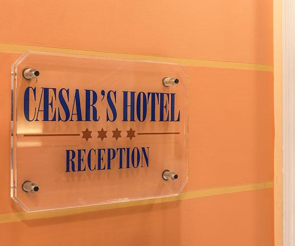 Caesar's Hotel Sardinia Cagliari Reception