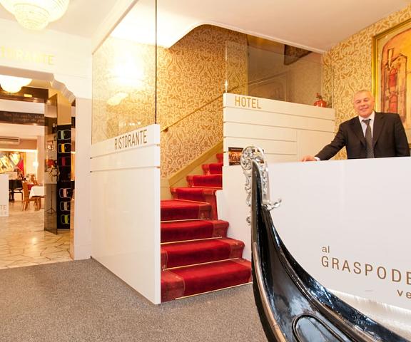 Hotel Graspo de Ua Veneto Venice Reception