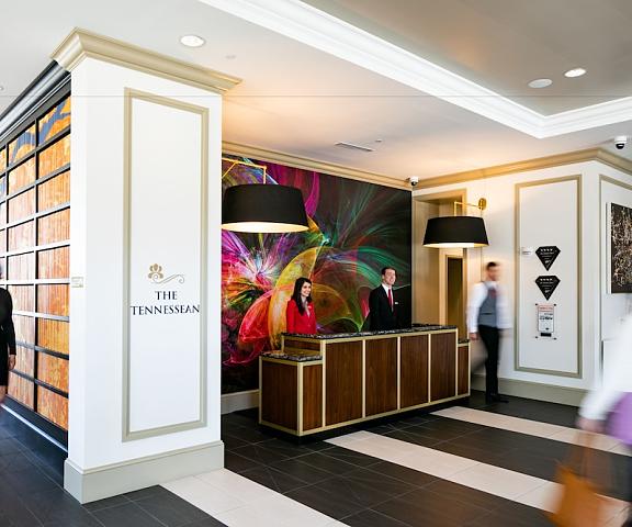 The Tennessean Personal Luxury Hotel Tennessee Knoxville Lobby